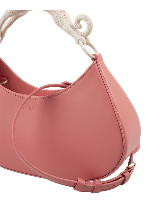 Hobo Cat Bolide Bag In Pink Leather LANVIN | LW-BGSHC2-RADT-E245871