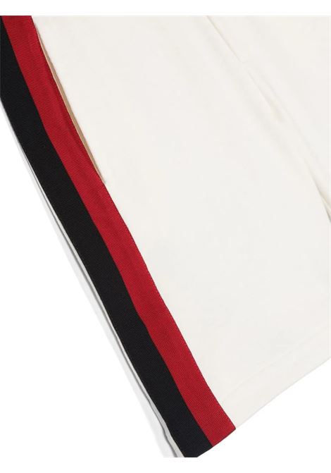 White Shorts With Contrasting Stripes MONCLER ENFANT | 8H000-12 809AG034