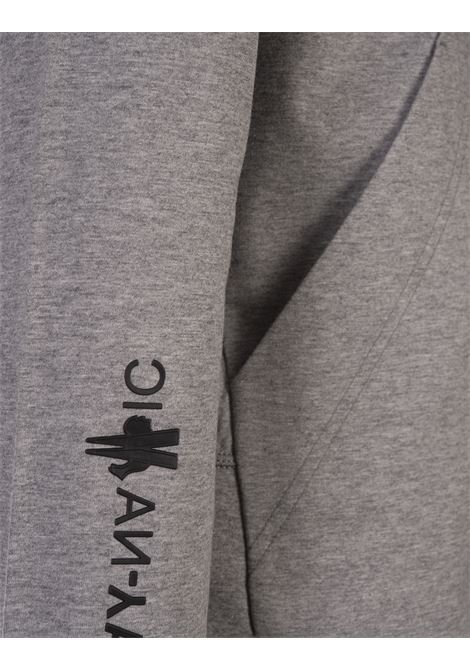 Melange Grey Sweatshirt With Logo MONCLER GRENOBLE | 8G000-02 809AD985