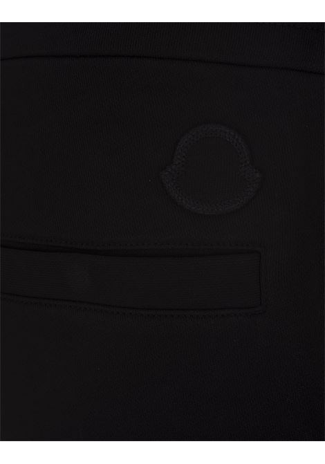Black Track Trousers With Embossed Logo MONCLER | 8H000-10 899YF999