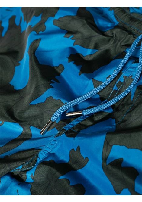 Blue and Black Printed Swimwear NEIL BARRETT | MY58037A-Y062762N