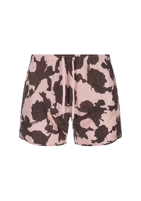 Pink And Brown Printed Swimwear NEIL BARRETT | MY58037A-Y062764N