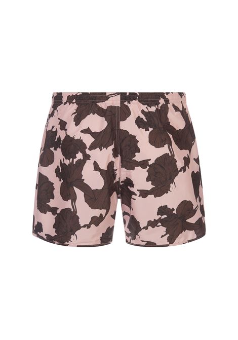Pink And Brown Printed Swimwear NEIL BARRETT | MY58037A-Y062764N