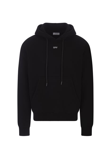 Black Off Hoodie OFF-WHITE | OMBB085F23FLE0011001