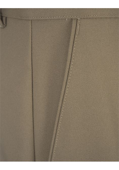 Pantaloni Cargo Wide-Leg Beige Scuro OFF-WHITE | OMCF037F23FAB0046161