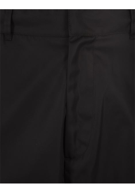 Black Technical Fabric Cargo Trousers OFF-WHITE | OMCF037F23FAB0051010