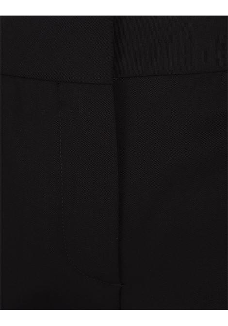 Pantaloni Sartoriali In Lana Vergine Nera OFF-WHITE | OWCA136F23FAB0021010