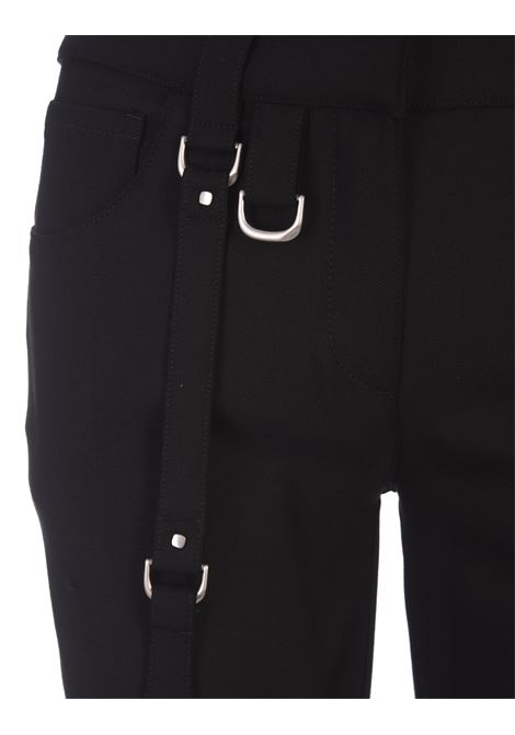 Black Trousers With Buckles OFF-WHITE | OWCF020F23FAB0011000