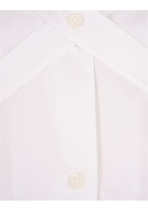 Camicia Bianca Con Cintura Incrociata OFF-WHITE | OWGE014F23FAB0010100