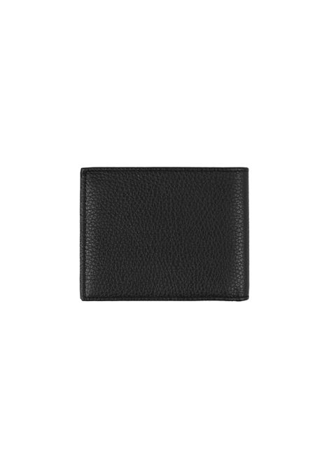 Black Micron Leather Wallet ORCIANI | SU0107-MICNERO