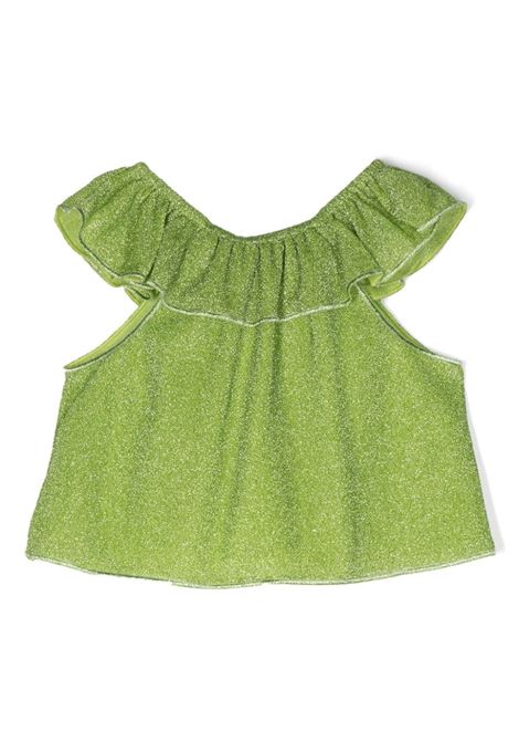 Lime Lumiere Top OSEREE KIDS | LTS249 G-LUREXLIME