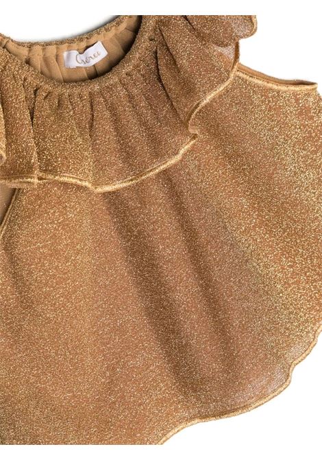 Toffee Lumiere Top OSEREE KIDS | LTS249 G-LUREXTOFFEE