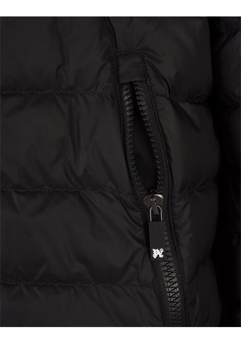 Black Lightweight Down Jacket With Logo PALM ANGELS | PMED045S24FAB0011003