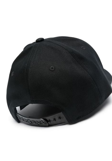 Black Baseball Hat With Flaming PA PALM ANGELS | PMLB094R24FAB0081076