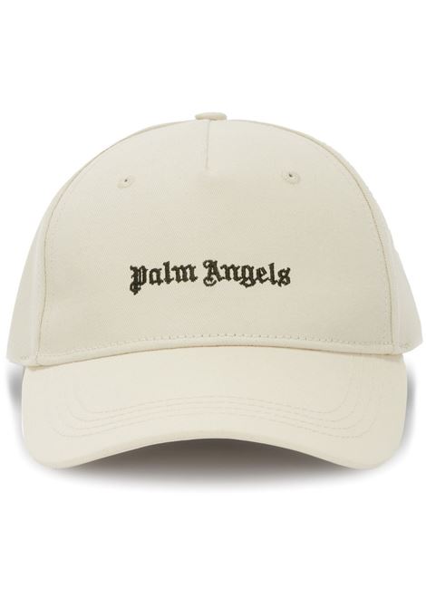 White Baseball Hat With Logo PALM ANGELS | PMLB094S24FAB0020310