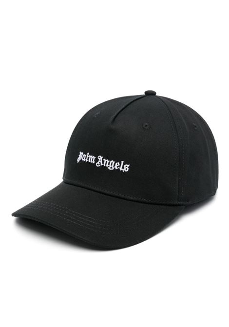 Cappello Da Baseball Nero Con Logo PALM ANGELS | PMLB094S24FAB0021003