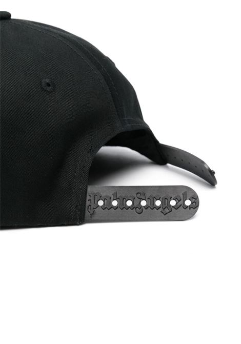 Black Baseball Hat With Logo PALM ANGELS | PMLB094S24FAB0021003