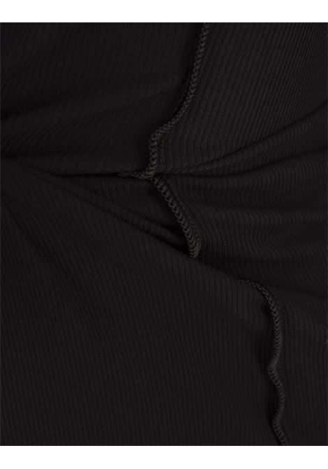 Black Mini Dress With Logo PALM ANGELS | PWDH004F23FAB0011003