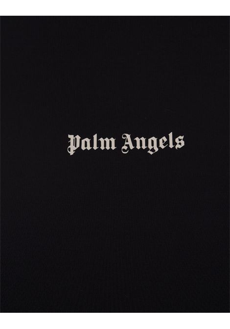 Black Sports Top With Logo PALM ANGELS | PWVO039F23FAB0011001