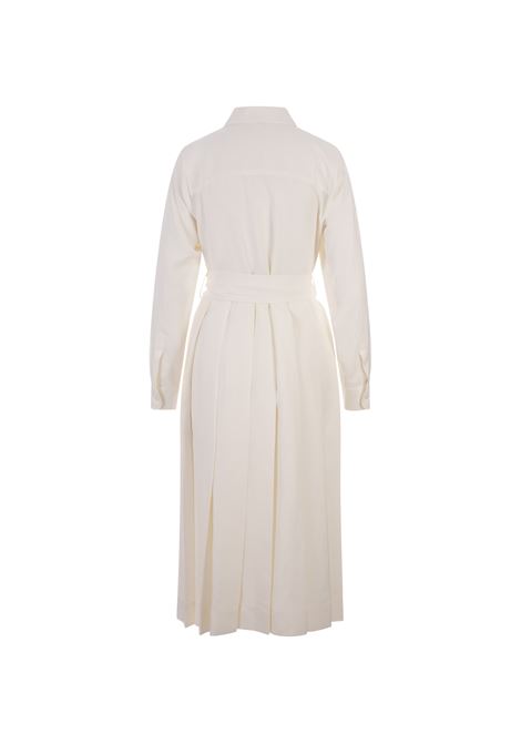 White Raisa Midi Dress PAROSH | RAISA24-D725341002