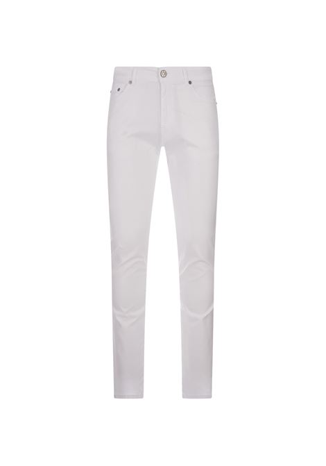 Jeans Swing In Denim Stretch Bianco PT05 | DT05Z00BAS-NU72Y010