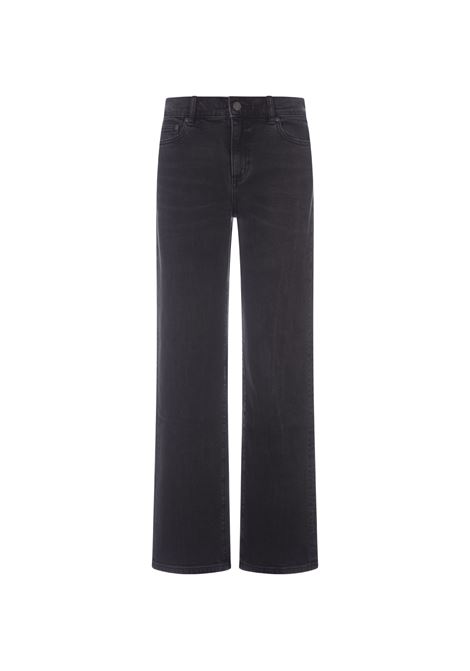 Black Slim Straight Back Cut Out Jeans PURPLE BRAND | D1003-SCBL224BLACK