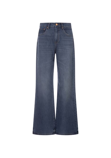 Wide Jeans In Mid Indigo Denim PURPLE BRAND | D2000-WICM224MID INDIGO