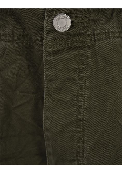 Pantaloni P527 Double Pocket Cargos Verdi PURPLE BRAND | P527-DPWM124GREEN