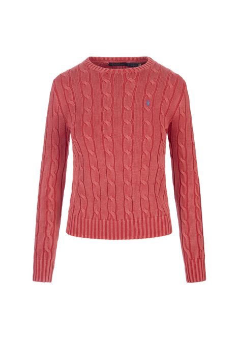 Coral Cable Cotton Sweater RALPH LAUREN | 211-935303001