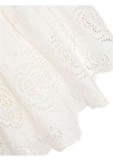 White Sangallo Lace Sleeveless Dress STELLA MCCARTNEY KIDS | TU1C92-Z0142101