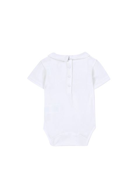 White Cotton Bodysuit With Monogram Logo TARTINE ET CHOCOLAT | TY1108101