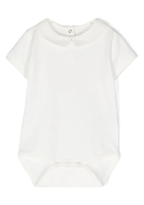 Pearl Cotton Bodysuit With Monogram Logo TARTINE ET CHOCOLAT | TY1108113