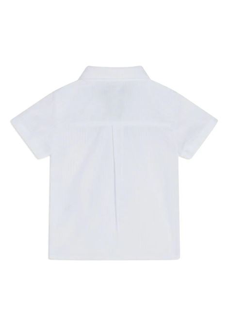 Short-Sleeved Shirt In Light Blue Seersucker TARTINE ET CHOCOLAT | TY1205101