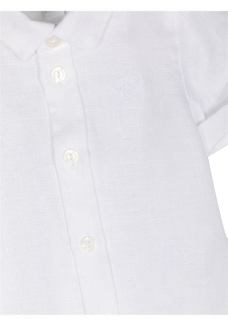 Short- Sleeved Shirt In White Linen TARTINE ET CHOCOLAT | TY1211101