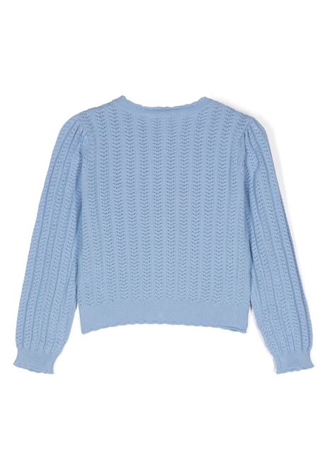 Light Blue Knitted Cardigan TARTINE ET CHOCOLAT | TY1801242