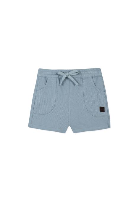 Shorts In Maglia Piquet Azzurra TARTINE ET CHOCOLAT | TY2613144