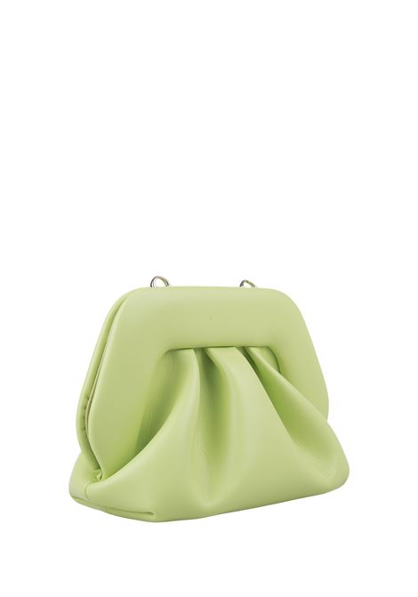 Lime Green Vegan Nappa Gea Clutch Bag THEMOIRE | TMSS24GN83