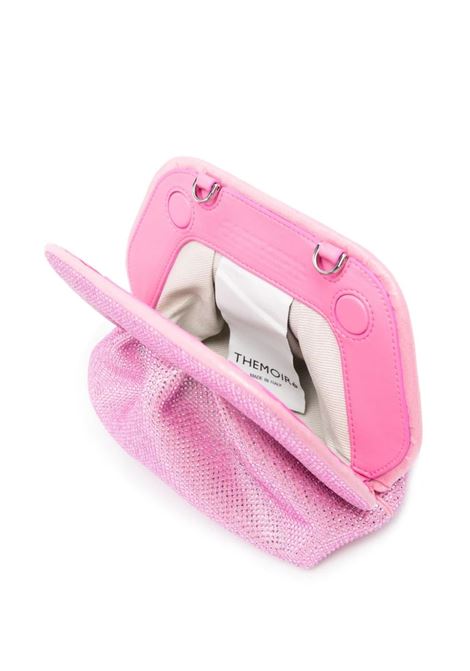 Pink Gea Rhinestone Clutch Bag THEMOIRE | TMSS24GSX95