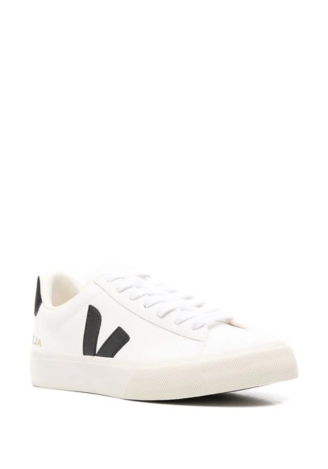 Campo Chromefree Sneakers In White/Black VEJA | CP0501537-WHITE