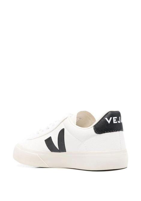 Sneakers Campo Chromefree In White/Black VEJA | CP0501537-WHITE