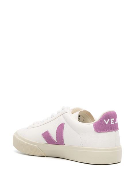 Sneakers Campo Chromefree In White/Mulberry VEJA | CP0503493WHITE