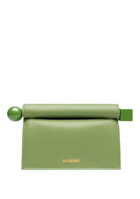 La Pochette Rond Carr? In Green JACQUEMUS | 233BA356-3171550