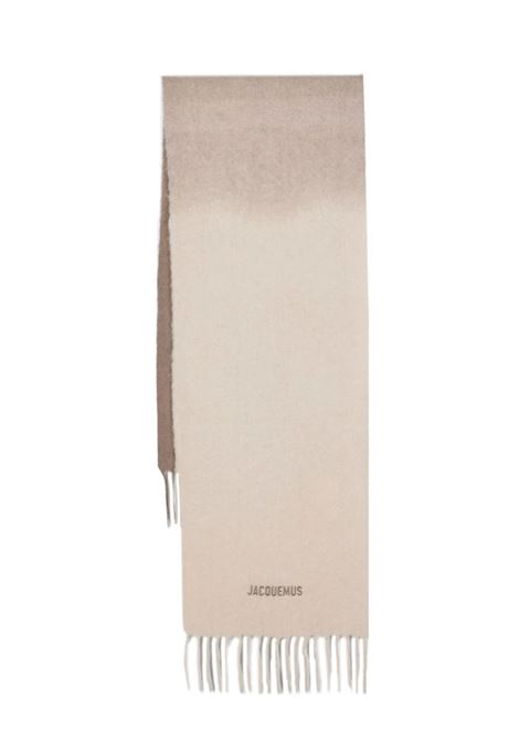 L'Echarpe Moisson Scarf In Beige JACQUEMUS | 236AC574-5087015