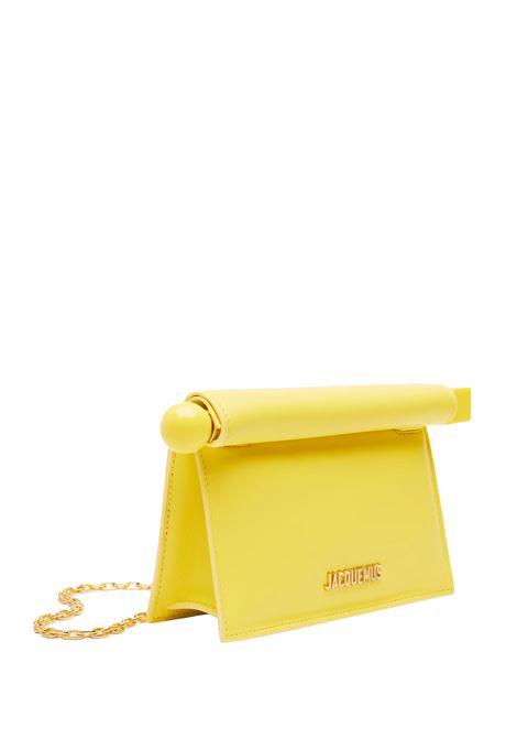 La Petite Pochette Rond Carr? In Yellow JACQUEMUS | 241BA392-3171250