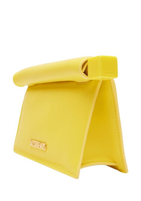 La Petite Pochette Rond Carr? In Yellow JACQUEMUS | 241BA392-3171250