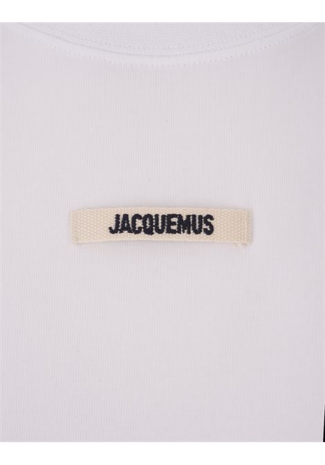 Le T-Shirt Gros Grain Bianca JACQUEMUS | 241JS133-2031100