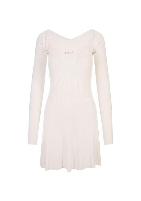 La Mini Robe Pralu Dress In White JACQUEMUS | 241KN356-2358110