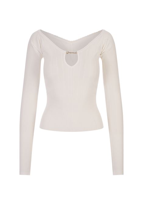 White Le Haut Pral? Top JACQUEMUS | 241KN357-2358110