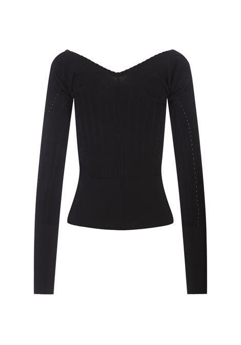 Top Le Haut Pralù Nero JACQUEMUS | 241KN357-2358990