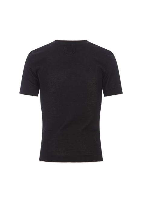 Le T-Shirt Tricot In Black JACQUEMUS | 243KN801-2065990